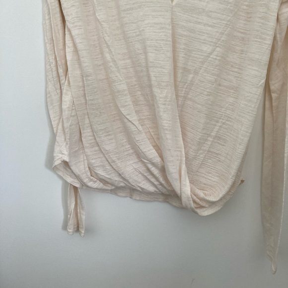 Velvet by Graham & Spencer loose wrap shirt - Picture 3 of 7